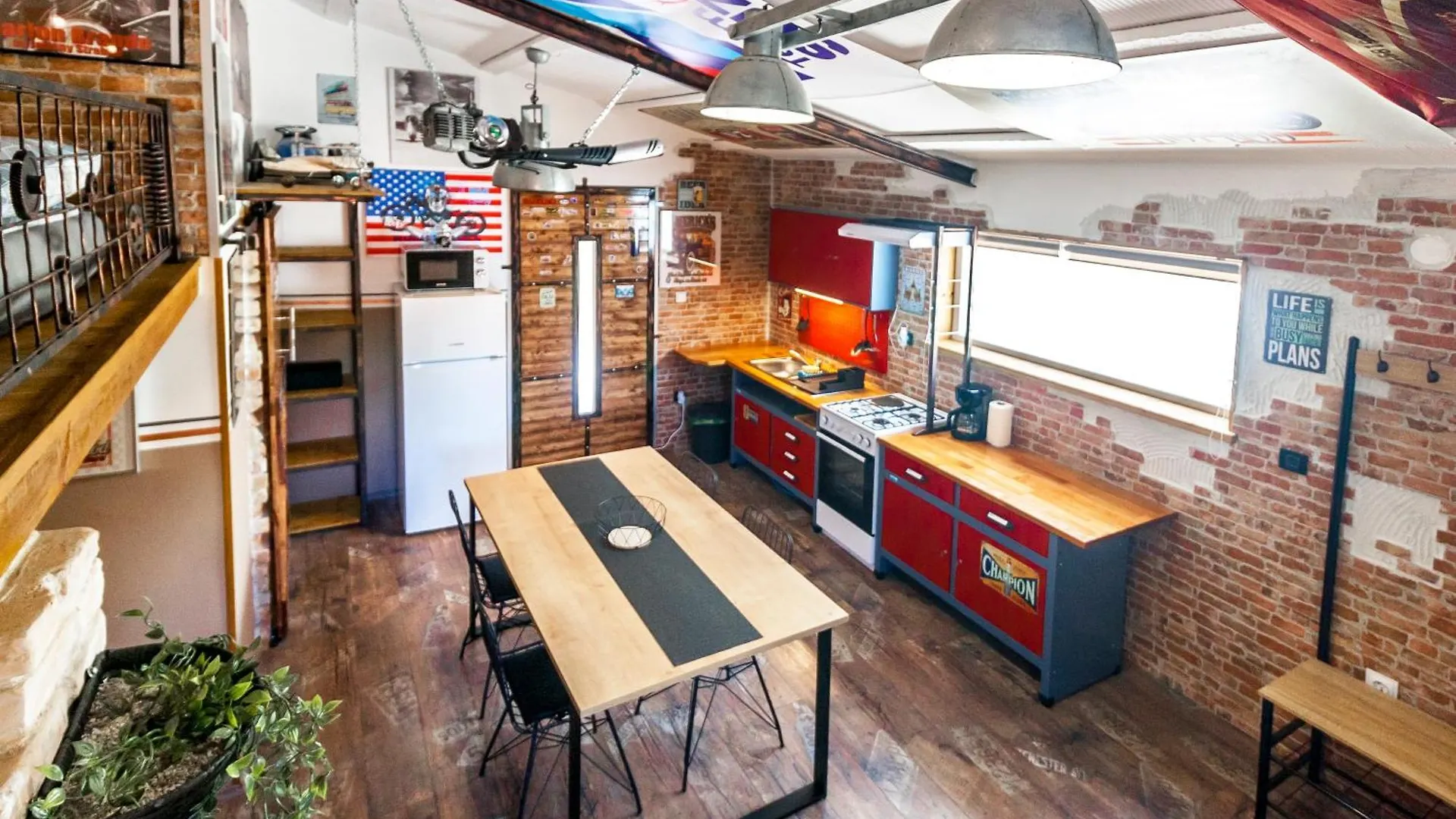 Industrial Style Studio House Eni, With Parking, Bbq, Ac In Marcana, Ferienwohnung Lejlighed